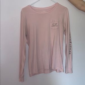 Light pink vineyard vines long sleeve